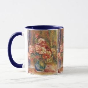 Elegant Shabby Chic Renoir Rosmålning Mugg