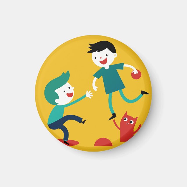 Elegant Shamrock-Shaped Design for St. Patrick's Magnet (Framsidan)