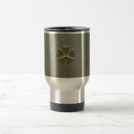 Elegant Shamrock St.Patrick's Day,Grönt Leather Resemugg