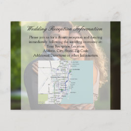 Elegant Sheet Overlay Photo Bröllop Flygblad