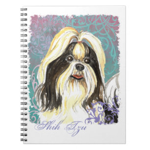 Elegant Shih Tzu bärbar dator Anteckningsbok