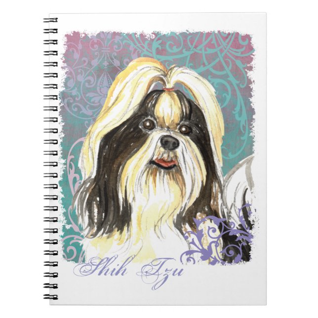 Elegant Shih Tzu bärbar dator Anteckningsbok (Framsidan)
