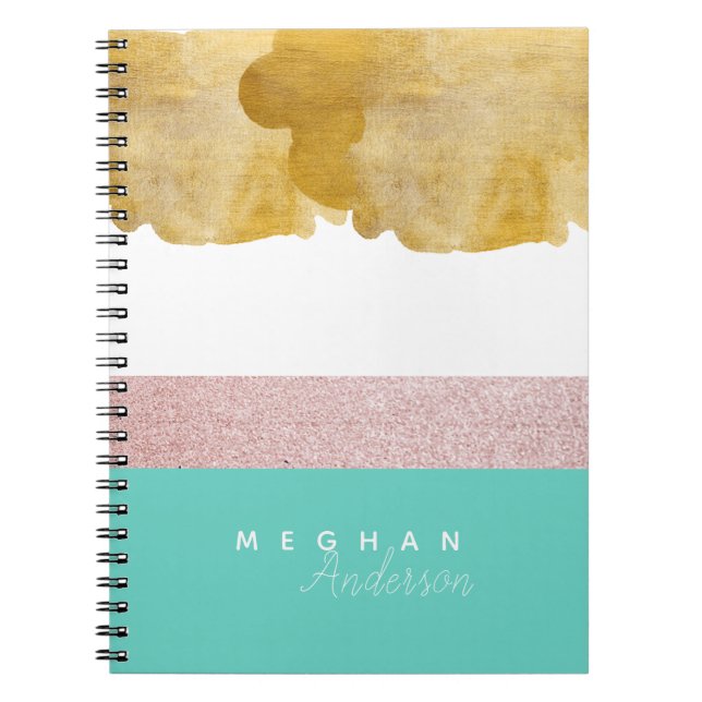 Elegant Shine ⎥ Personlig bärbar dator Anteckningsbok (Framsidan)