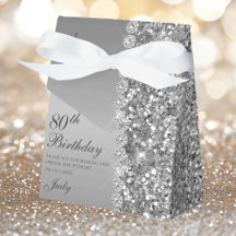 Elegant Silver 80-årsfirande