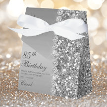 Elegant Silver 85:e födelsedagen