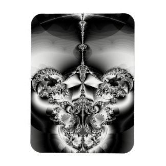 Elegant Silver Chandelier Magnet