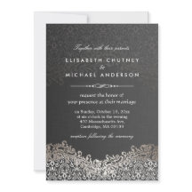 Elegant Silver-Damask - Klassiskt Formal Bröllop