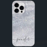 Elegant Silver Glitter<br><div class="desc">Öka elegansen hos din iPhone 14 Pro Max med vår öga-fångstande Elegant Silver Glitter Fodral-Mate fodral. Den vackert designade silver glitter-detaljen kompletterar den eleganta silhuetten på din enhet och skapar att den står ut från folkmassan. Det här fodral är noggrant utformat från tåliga material för att skydda din iPhone från...</div>