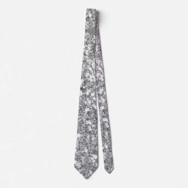Elegant Silver Glitter Slips (Framsida)