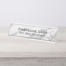 Elegant Silver Gnistra Vit Anpassningsbar för marm