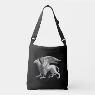 Elegant Silver Grått / Grått Griffin Legendary Bea Axelväska