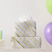 Elegant Silver Guld God jul