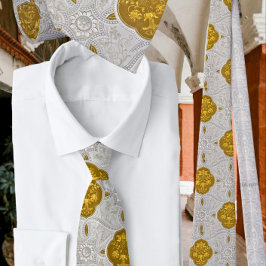 Elegant Silver-Guld-medalj Slips