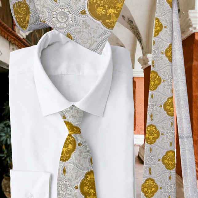 Elegant Silver-Guld-medalj Slips (Skapare uppladdad)
