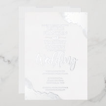 Elegant Silver Hörnbord Traditionell Bröllop