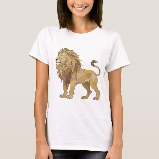 Elegant Silver LÖN Logotyp Design T Shirt (Framsida)