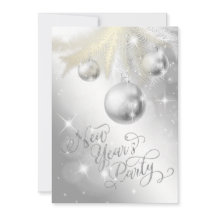 Elegant Silver Nyårsafton Party