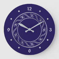 Elegant Silver Ornate Retro Design