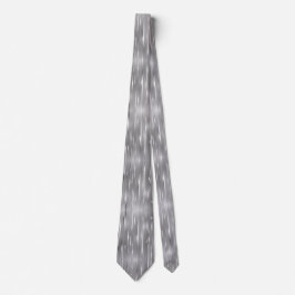 Elegant Silver Shimmering Tie Bröllop Neck Tie Slips