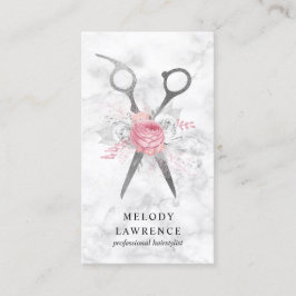 Elegant silver, spisar visitkort