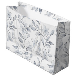 Elegant silver vit blomsterbröllop