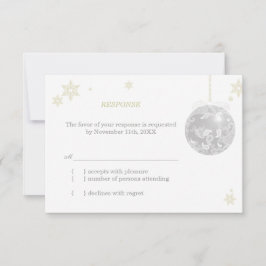 Elegant Silver Winter Wedlings OSA
