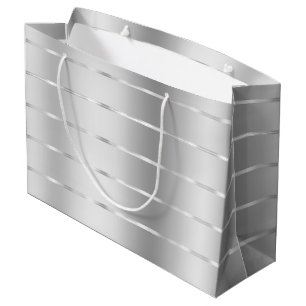 Elegant silverband bröllopsdusch