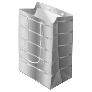 Elegant silverband rosett bröllopsdusch