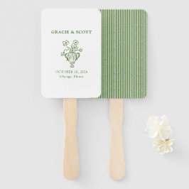 Elegant Simple Forest Grönt Garden Wedding