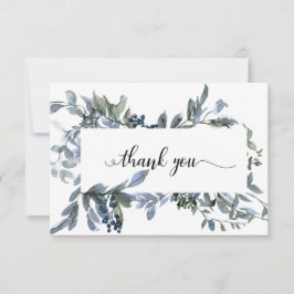 Elegant Simple Kor Sympathy Tack Kort