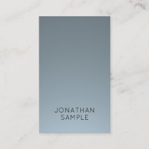 Elegant Simple Lodrät Design Modern lyx Plain Visitkort
