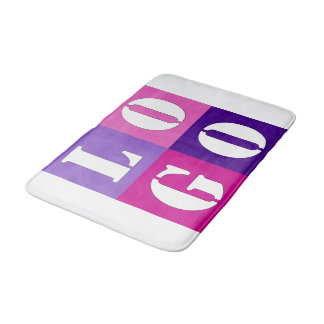 Elegant Simple Personlig Bröllop Anpassningsbar Id Badrumsmatta