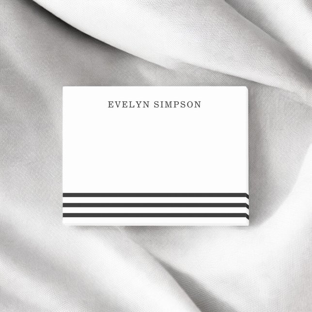Elegant Simple Rand Post-it Block (Skapare uppladdad)