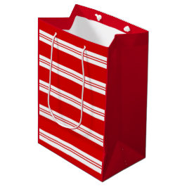 Elegant Simple Red Peppermint Candy cane Rand