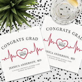 Elegant Sjuksköterska Läkare Medicinsk Pappersservett