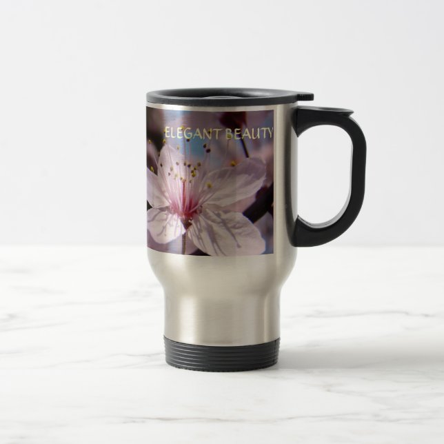 ELEGANT SKÖNhet Kaffe Mugg Gåvor VÅR BLOMMOR (Höger)