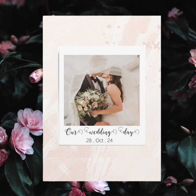 Elegant skräddarsydd bröllopsfoto meddelande (Skapare uppladdad)