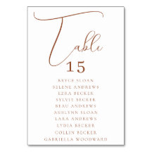 Elegant Skriftlig Placering