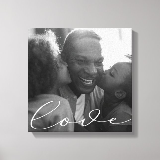 Elegant-skript | Foto-Kanvastryck Canvastryck (Framsida)