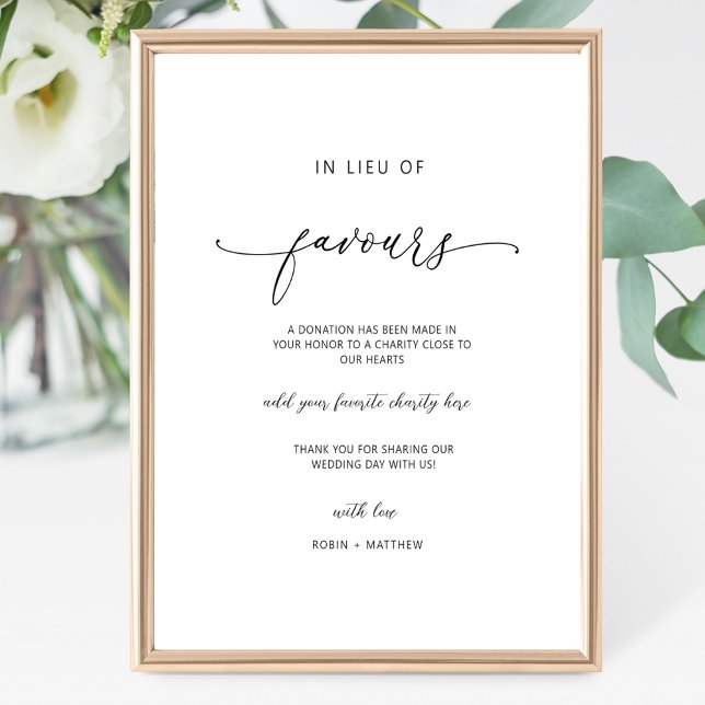 Elegant, skript, i stället för favorittecken poster (Skapare uppladdad)