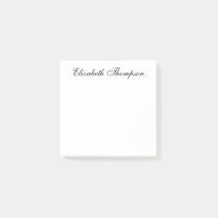Elegant-skript Post-it Block