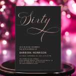 Elegant Skript sextio Ro Guld 60:e födelsedagen Inbjudningar<br><div class="desc">Fira en anmärkningsvärd milstolpe med Elegantens 60:e födelsedagsinbjudan till 60 Ro Guld. Den här snyggt utformade designen kombinerar ett snyggt skript i ro guld mot en sofistikerad bakgrund och skapar en inbjudan som är lika tidlös som själva firande. Perfekt för en snyggt och en minnesvärd 60:e födelsedagsfest.</div>