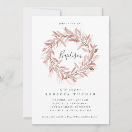 Elegant Skript Utandningsfärgspasmer Inbjudningar