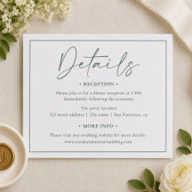 Elegant skript vigsel kalligrafi detaljer