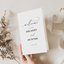 Elegant Skriptbok för Pappra program med minimalis