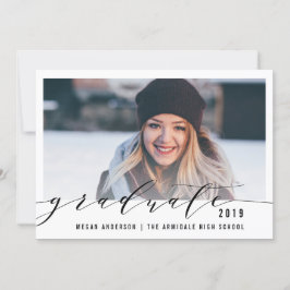 Elegant-skriptfotomeddelande studenten meddelande