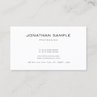 Elegant Slimmad design Modern Plain Professionell