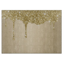 Elegant Smälter Guld Glittery Glam