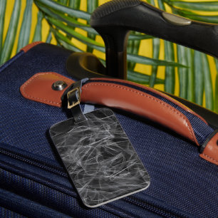 Elegant Smoke Swirls - Mystical Aesttics Bagagebricka