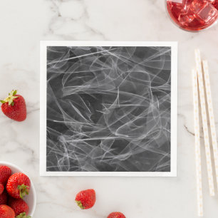 Elegant Smoke Swirls - Mystical Aesttics Pappersservett